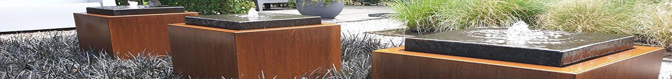 Corten acél szökőkutak Corten acél szökőkutak