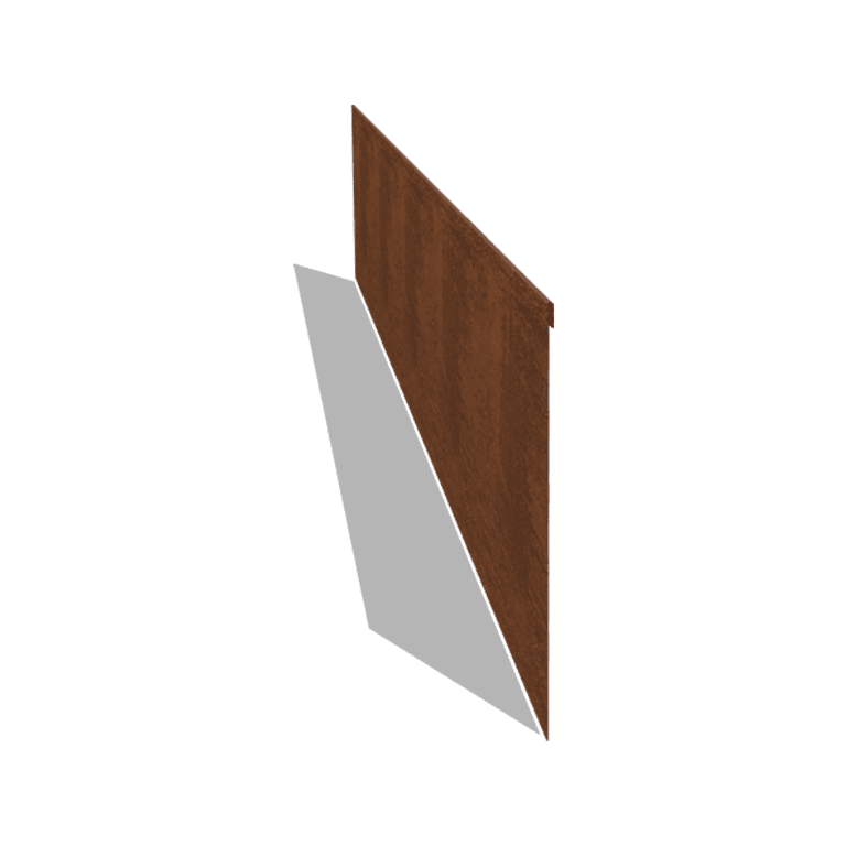 Corten acél szegély zúzott 35 cm (hossza 240 cm)