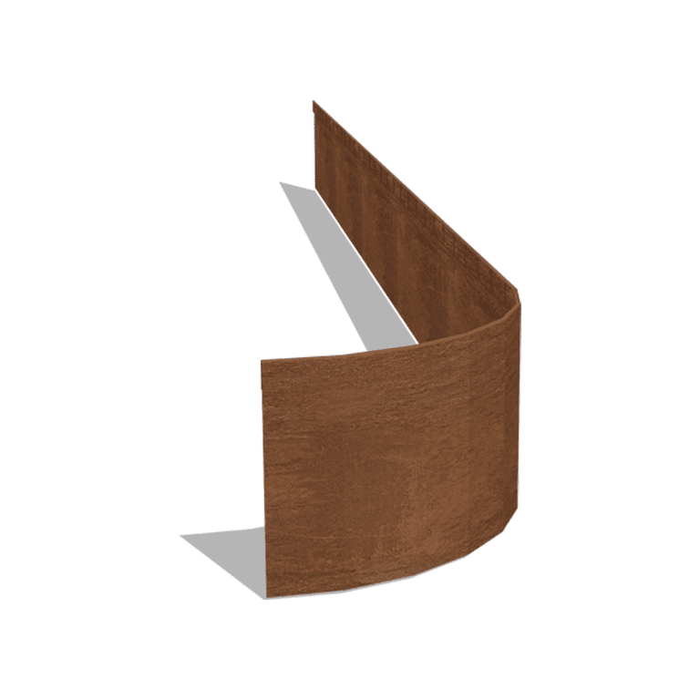 Corten acél szegély zúzott FLEX 23 cm (hossza 240 cm)
