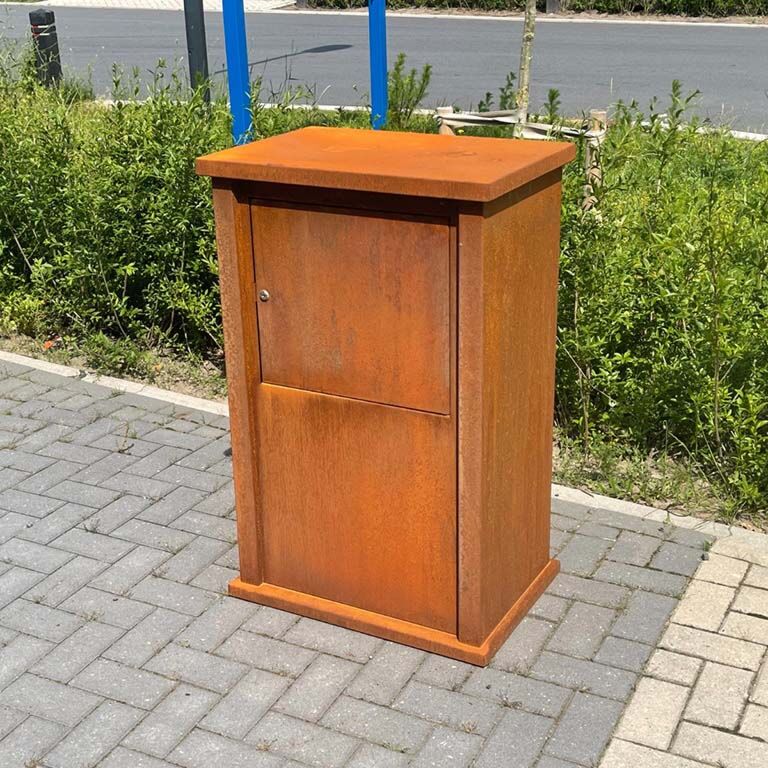 Corten acél postaláda Arizona M típus