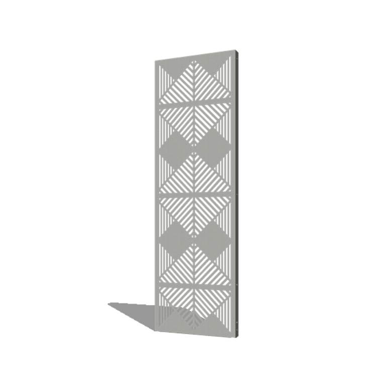Porszórt acél panel vonalak összetétel 3 60 x 6 x 190 cm
