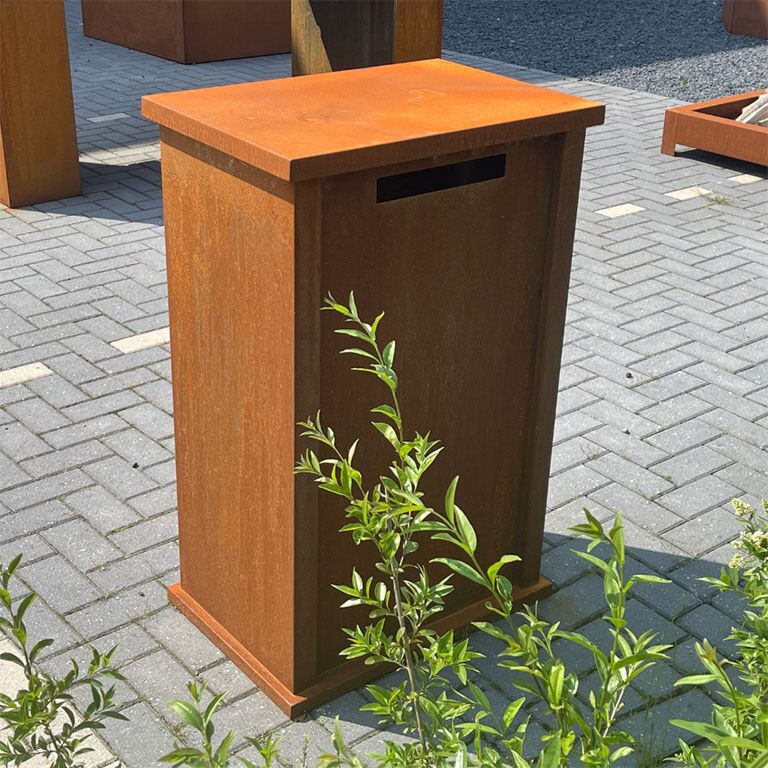 Corten acél postaláda Arizona M típus