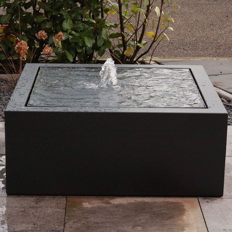 Alumínium szökőkút 100 x 100 x 40 cm