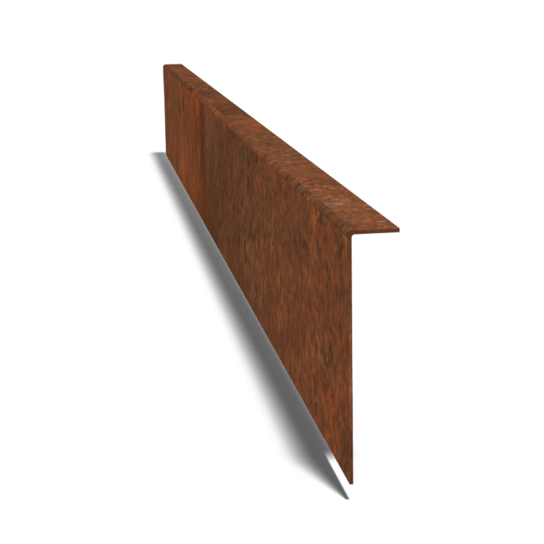 Corten acél szegély vastag 22 cm (hossza 150 cm)