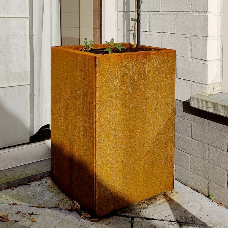 Corten acél virágláda Texas 30 x 40 cm