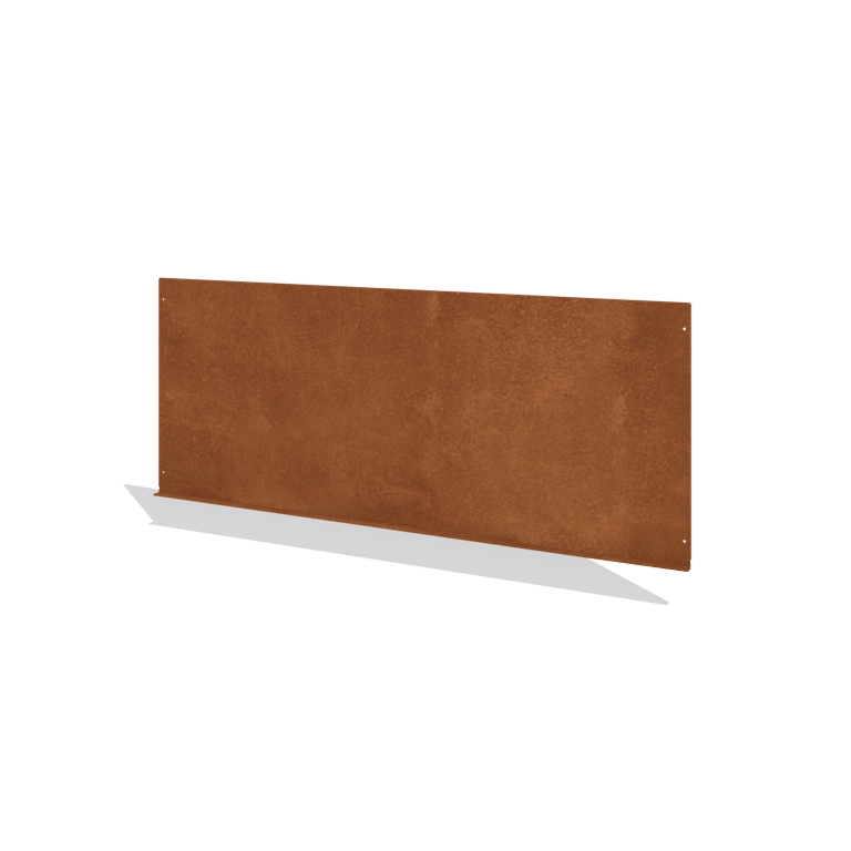 Corten acél díszkerítés V 149 x 60 cm