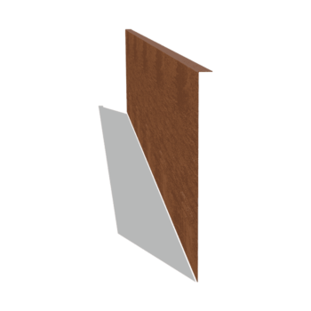 Corten acél szegély vastag 45 cm (hossza 240 cm)