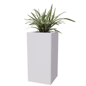 Acél virágláda - Négyzet - 30 x 30 x 40 cm - Más RAL szín - Fenéklemezzel - Lábakkal Acél virágláda - Négyzet - 30 x 30 x 40 cm - Más RAL szín - Fenéklemezzel - Lábakkal