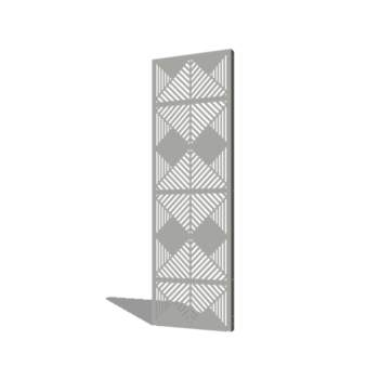 Porszórt acél panel vonalak összetétel 3 60 x 6 x 190 cm