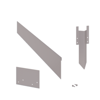 Horganyzott acél ágyásszegély - Zúzott - Magasság 13 cm - Teljes készlet 24 méter