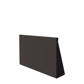 Acél támfal - Egyenes - 100 x 60 cm - Más RAL szín