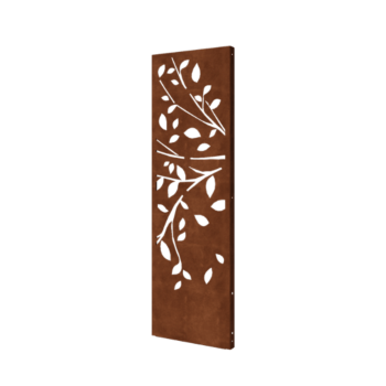 Corten acél panel fa 2. rész 60 x 6 x 190 cm