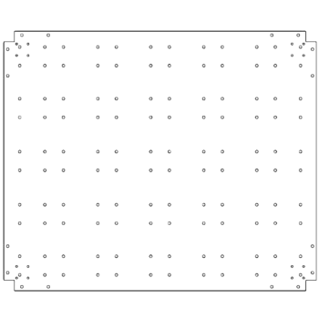 Horganyzott acél fenéklemez - 100 x 120 cm