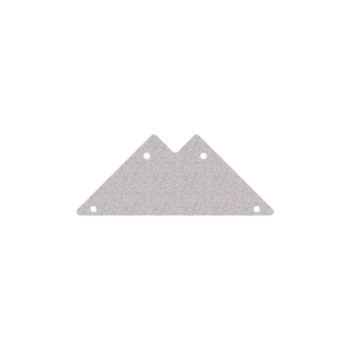 Acél virágláda - Összekötőlemez - 90°