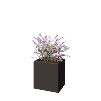 Acél virágláda - Téglalap - 40 x 30 x 40 cm - Más RAL szín - Fenéklemez nélkül