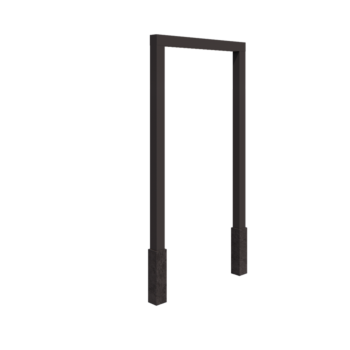 Acél pergola - Egyenes - 200 x 230 cm - Más RAL szín - Betontalppal