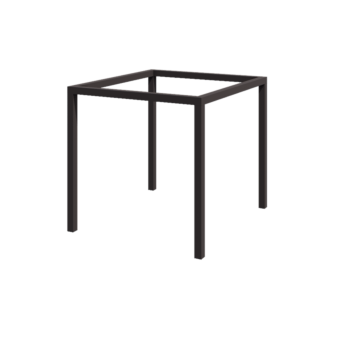 Acél pergola - Négyzet - 274 x 250 x 230 cm - RAL7016 matt (antracitszürke) - Betontalp nélkül