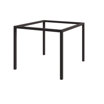Acél pergola - Négyzet - 324 x 300 x 230cm - RAL7016 matt (antracitszürke) - Betontalp nélkül