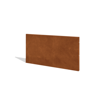 Corten acél kerti kerítés H panelhez 120 x 63,3 cm