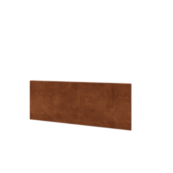 Corten acél kerti kerítés H panelhez 120 x 47,5 cm