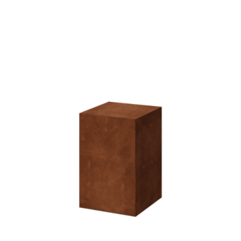 Corten acél talapzat Ohio 40 x 40 x 60 cm
