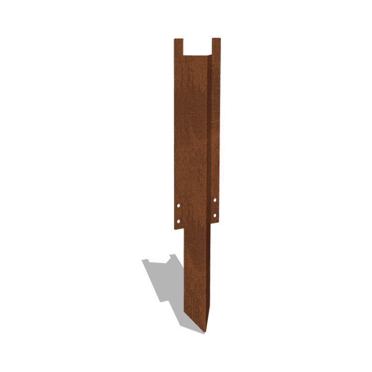 földkaró – magas Corten acél 34 - 37,5 cm