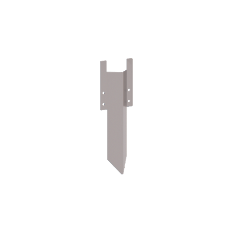 földkaró – alacsony Horganyzott acél 12 - 15 cm
