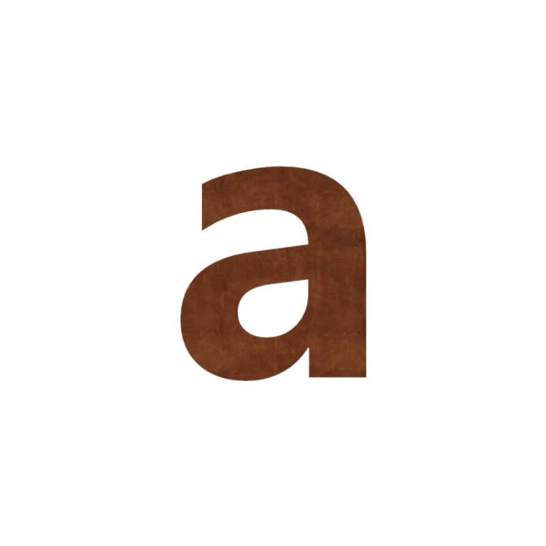 Házszám corten acél (födém) 0 - 15 cm a - 10 cm