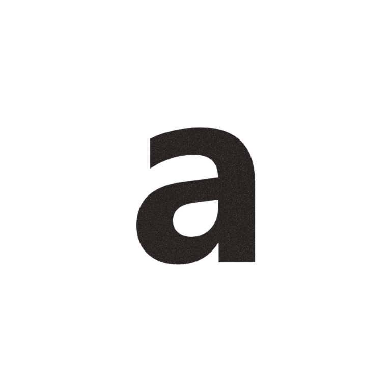 Rozsdamentes acél házszám fekete a - 10 cm