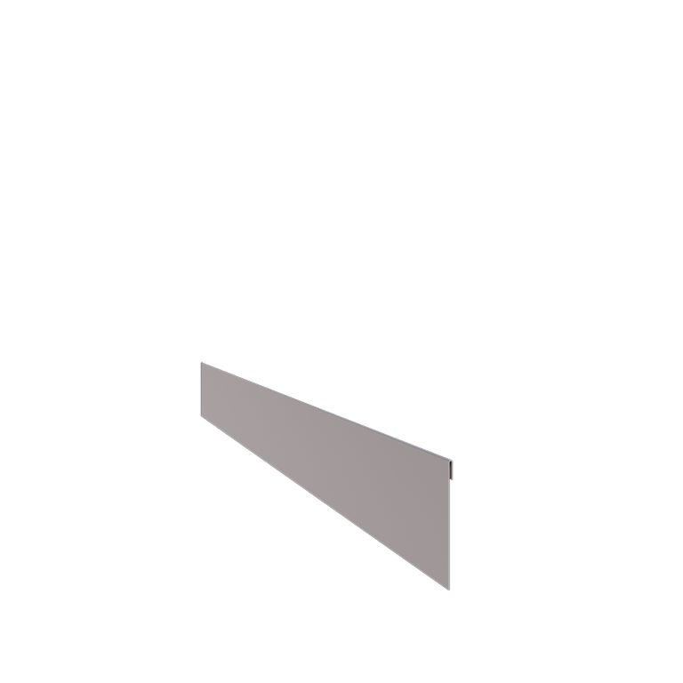 Horganyzott acél szegély zúzott 13 cm (hossza 150 cm)