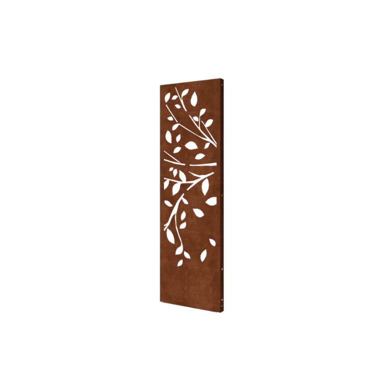 Corten acél panel fa 2. rész 60 x 6 x 190 cm