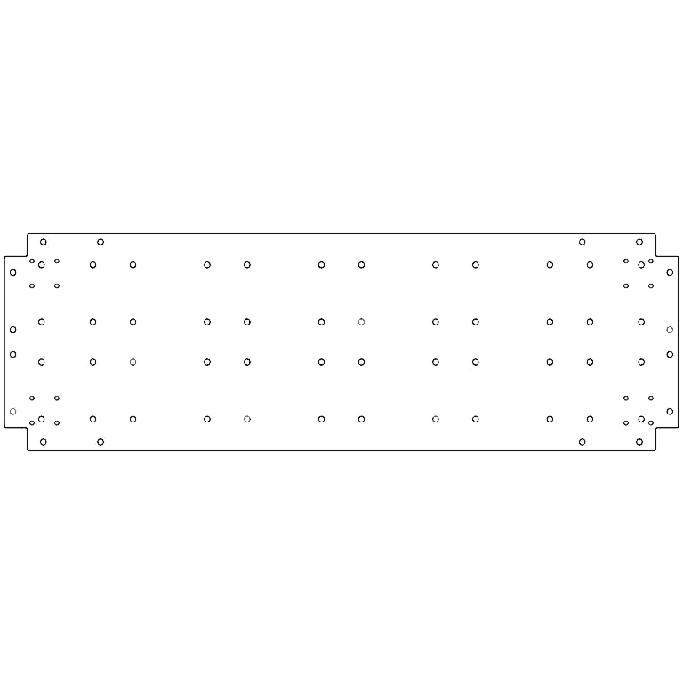 Alaplemez horganyzott acél 40 x 120 cm
