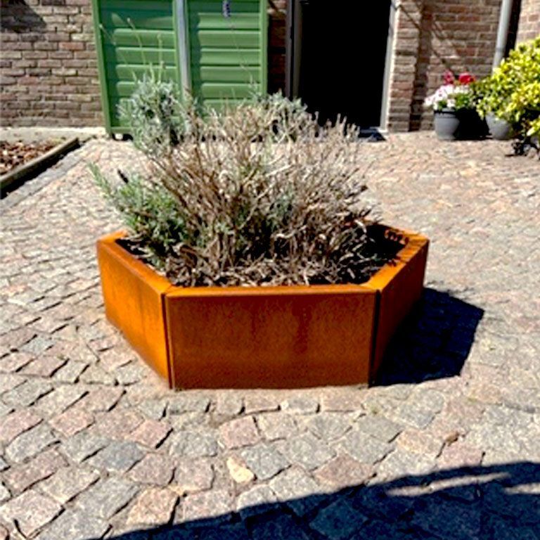 Corten acél virágláda Denver 40
