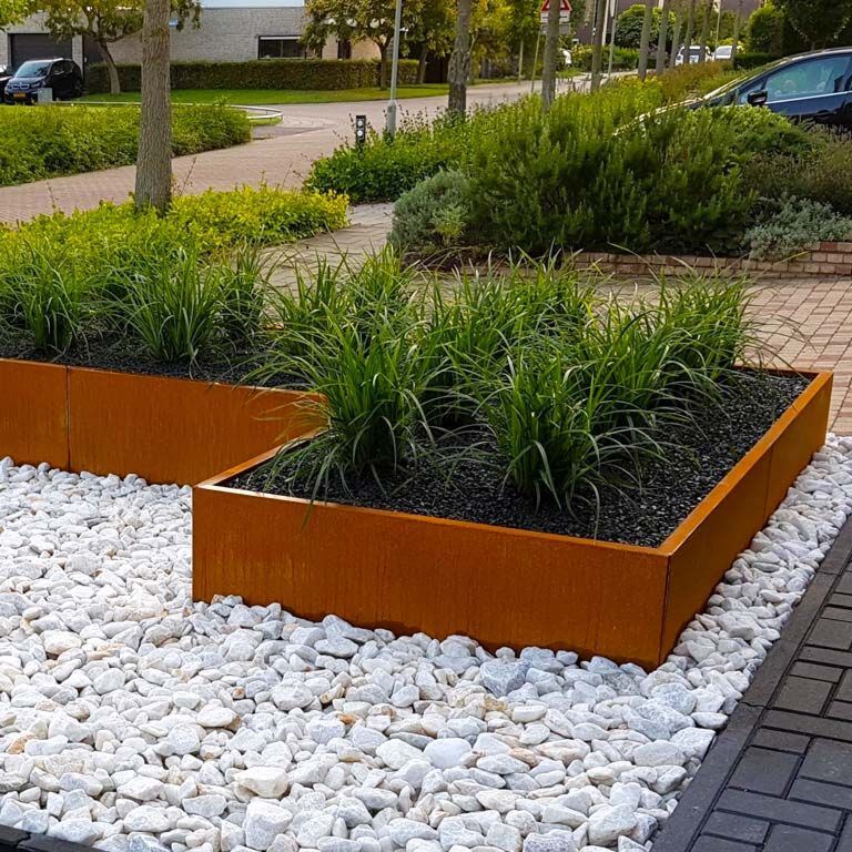 Corten acél virágláda Kansas 120