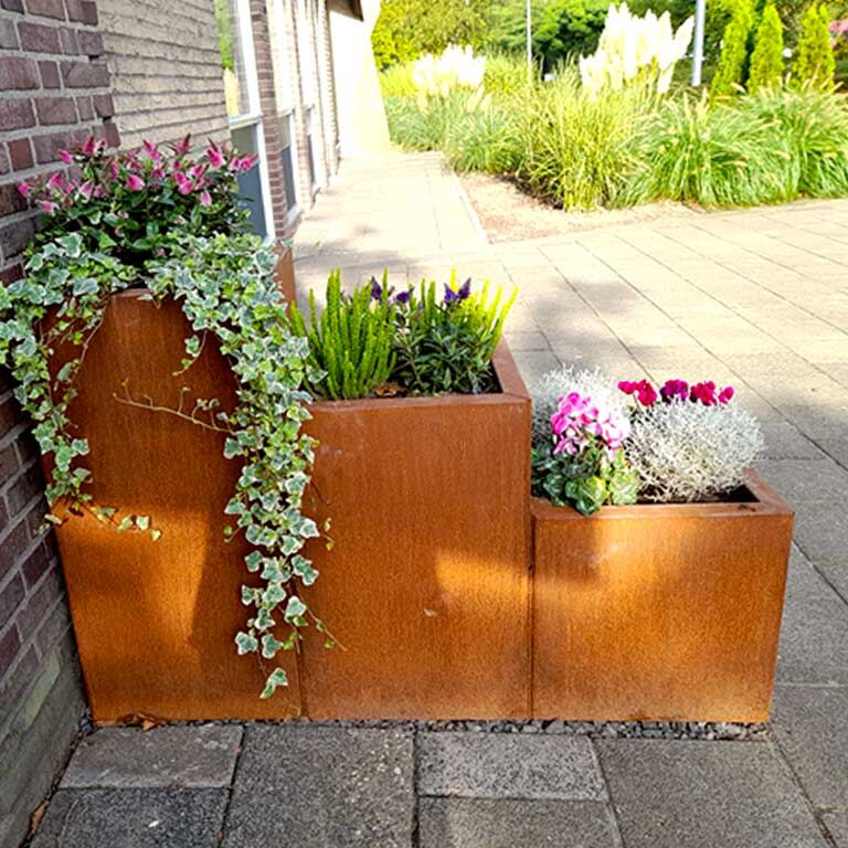 Corten acél virágláda Miami különleges III 40