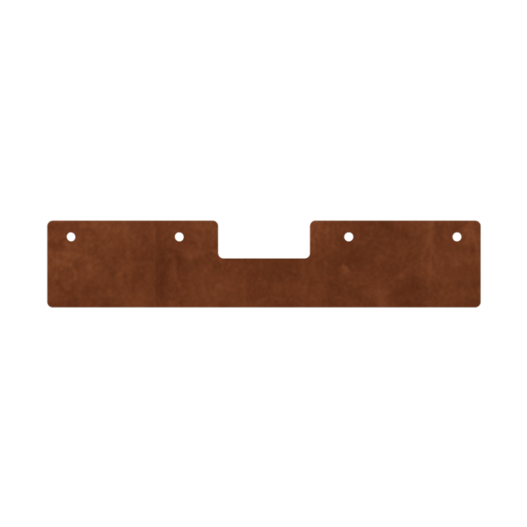 Corten acél virágláda - Összekötőlemez - 180°