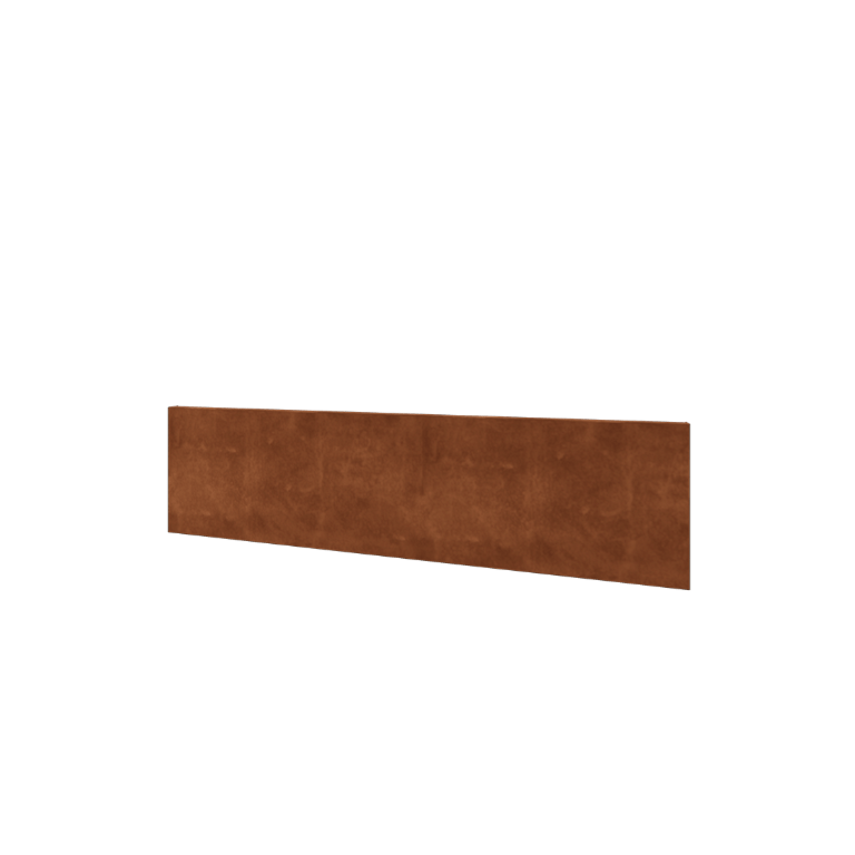 Corten acél kerti kerítés H panelhez 180 x 47,5 cm