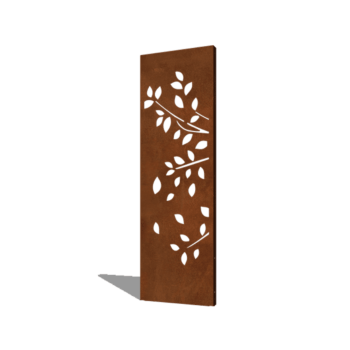 Corten acél panel fa 1. rész 60 x 6 x 190 cm