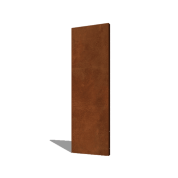 Corten acél panel alap 60 x 6 x 190 cm
