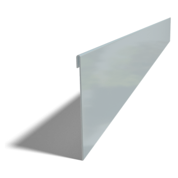 Horganyzott acél szegély zúzott 13 cm (hossza 240 cm)