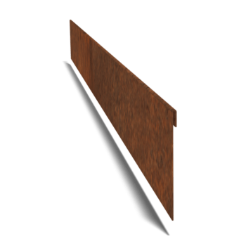 Corten acél szegély zúzott 13 cm (hossza 150 cm)