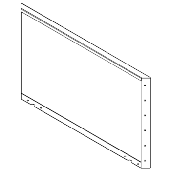 Corten acél panel 60 x 100 cm