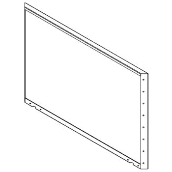 Corten acél panel 80 x 120 cm