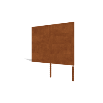 Corten acél kerti kerítés H4 készlet 252 cm