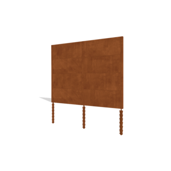 Corten acél kerti kerítés H4 teljes készlet 258 cm