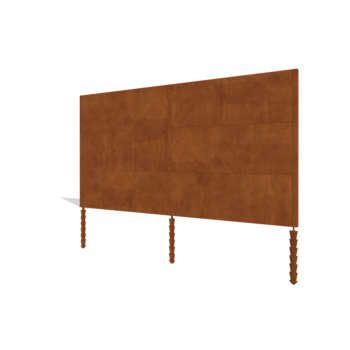 Corten acél kerti kerítés H3 teljes készlet 378 cm