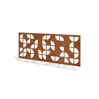 Corten acél díszkerítés G 149 x 60 cm