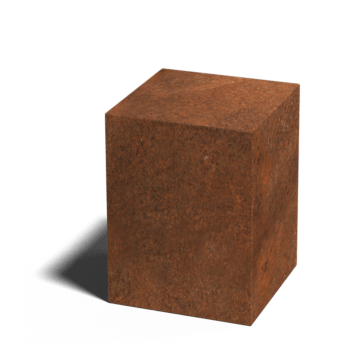 Corten acél talapzat Ohio 30 x 30 x 40 cm
