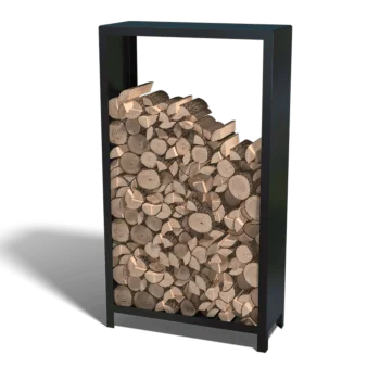 Acél fatároló - Indiana - 100 x 40 x 180 cm