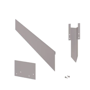 Horganyzott acél ágyásszegély - Zúzott - Magasság 13 cm - Teljes készlet 15 méter